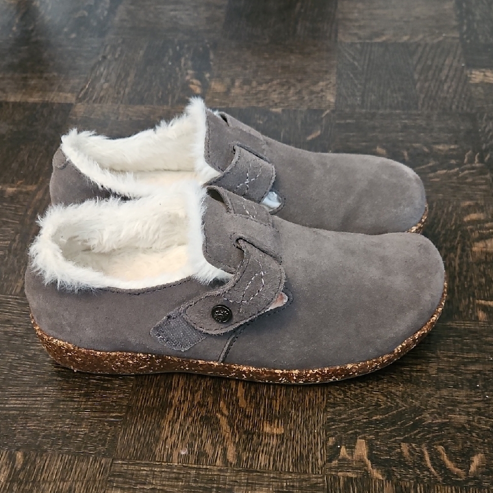 Clogs with Faux Fur Lining